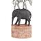 Multi Polystone Traditional Sculpture, 16" x 4" x 3"